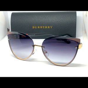 Heritage Color Block Square Check CatEye Sunglass
